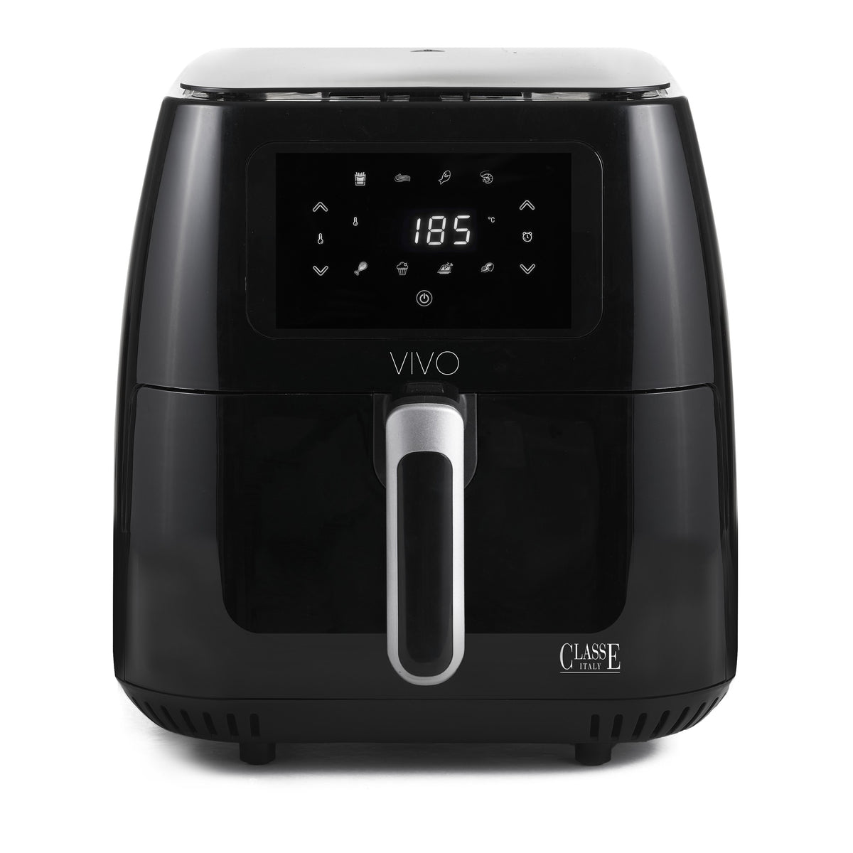 FRIGGITRICE AD ARIA 6,5 Litri Nero Lucido| VIVO Air Fryer