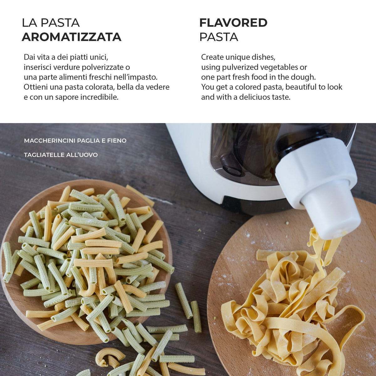 Macchina per la Pasta con 20 Trafile | PASTAIO Master Edition