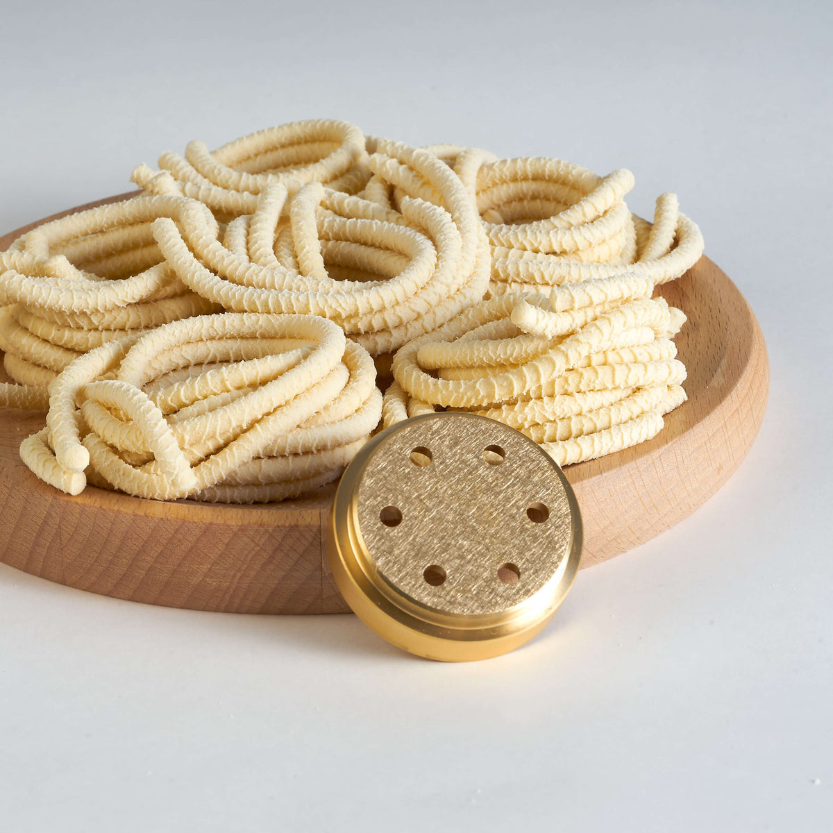 pici XL trafilati al bronzo con pastaio calasse.comaly