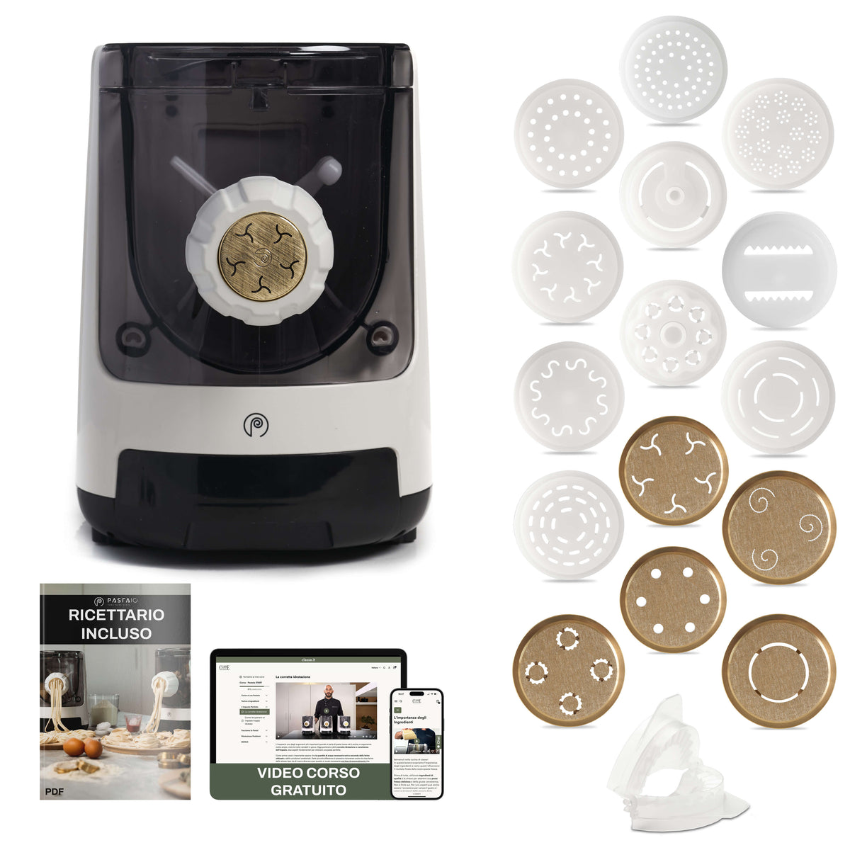 Macchina per la Pasta 16 Trafile | PASTAIO Advanced Pasta Maker calasse.comaly