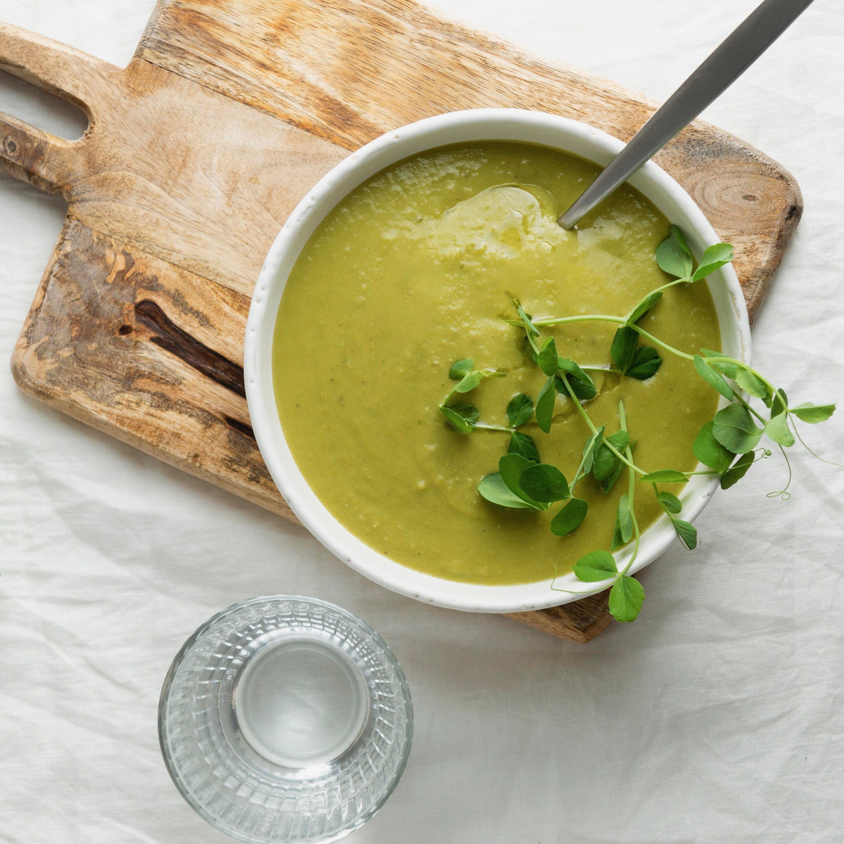 Vellutata di ceci, porri, zucchine con Estrattore