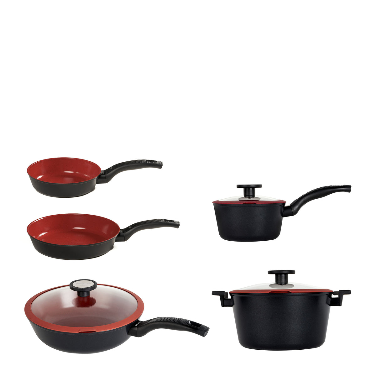 Set 8 pz Padelle Antiaderenti senza PFAS Tuscany calasse.comaly